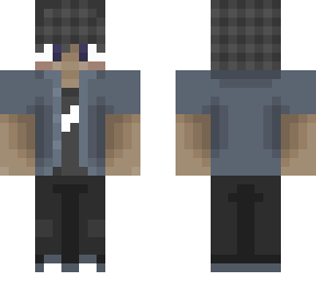 black haired boy