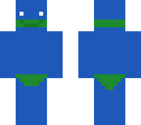 blue tribal man