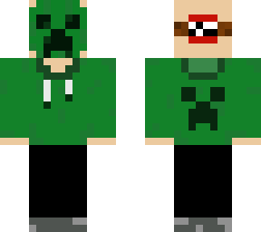 cartoon creeper disguise