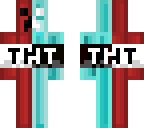 half inverted tnt creeper
