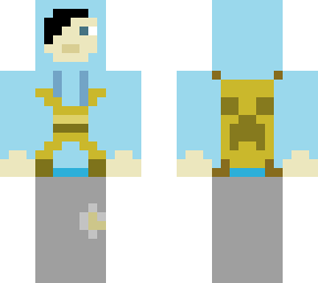 lego cyan emo boi