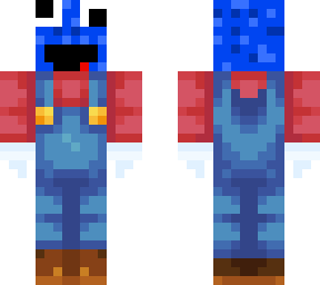 mario cookie monster