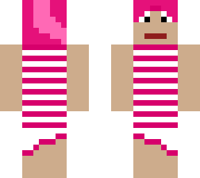 pink-ish swimming
