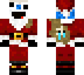 santa cookie monster