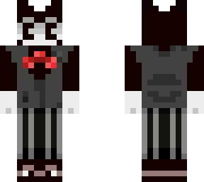 white cartoon bendy