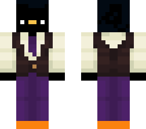 black waiter duck