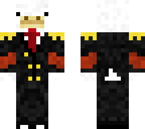 chicken in a suit