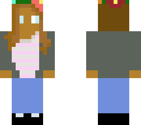 flower crown girl