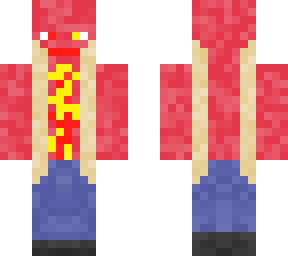 hotdog with jeans.