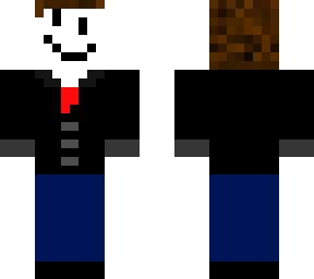 marshmallow in a suit