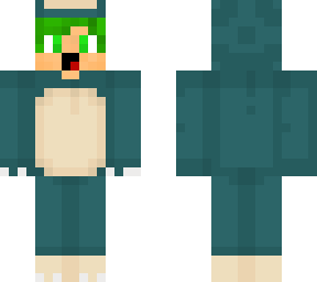 mrmacplay con pijama de snorlax
