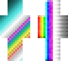 rainbow streak! ?