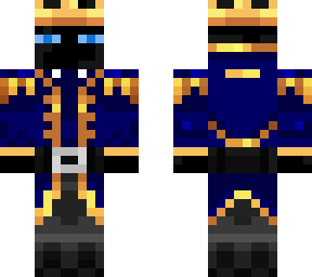 the blue enderman king