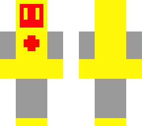 yellow and red robot