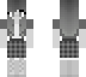 black and white