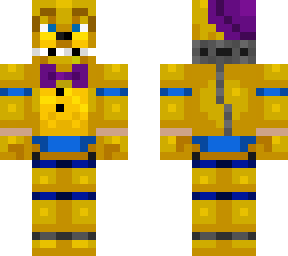 costumed employee (fredbear)