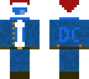 dc comics  logo skin christmas hat