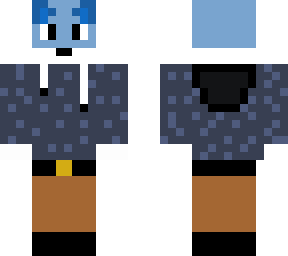 fox in hood with dots