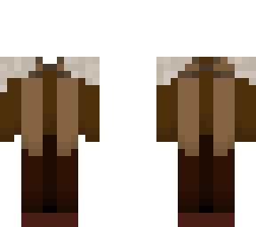 fuzzy vest and boots base