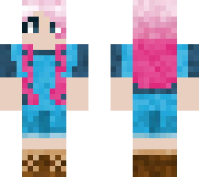 girl in dungarees :3