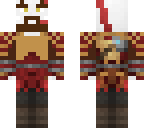kratos red armor