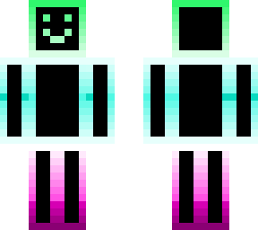 pink to blue to green :)