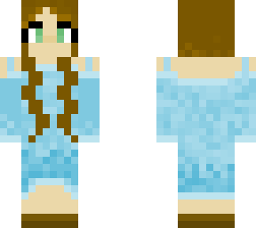 cora the blue dress person