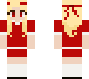 little girl in a red dress