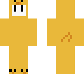 otter with duck outfit