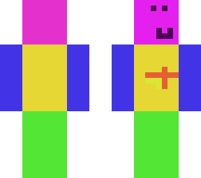 pink yellow blue nurse