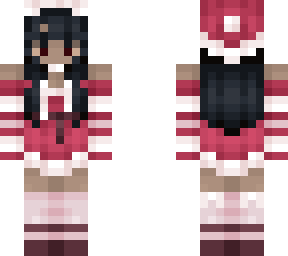 christmas brown santa girl cute outfit credit @sorryfromaoi