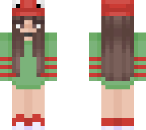 christmas frog girl v.1