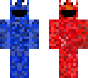elmo cookiemonster