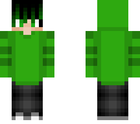 emo in green
