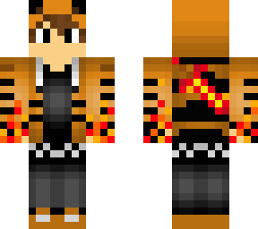 flame tiger boy