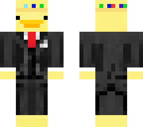 suit and tie duck