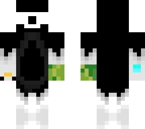 white and black gradient chicken with cool glasses