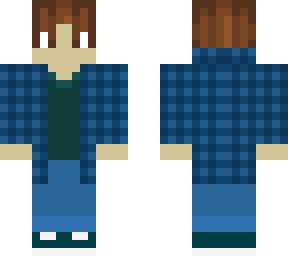 blue flannel