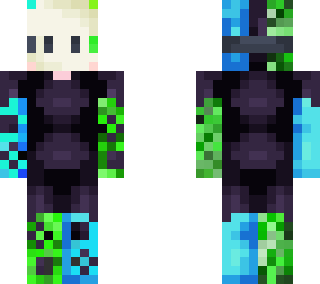 blue+green masked joycon kid