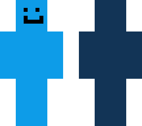 blue man man