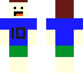 blue-shirt man