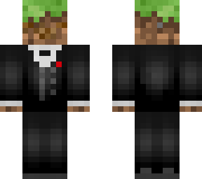 grass in suit
