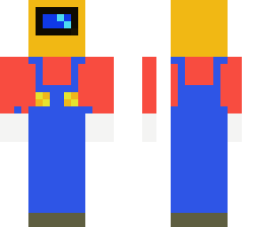 mario among us yellow