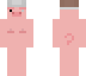 pig with hat
