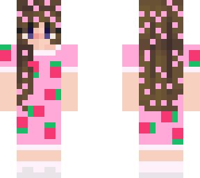 strawberry dress girl skin