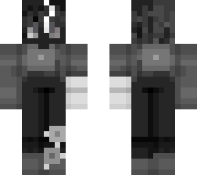 void boi but with white streak in his hair