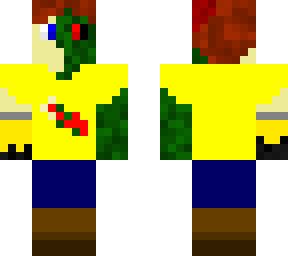 a zombie skin i made cause why not
