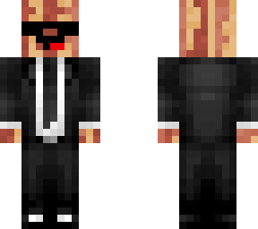 bacon in a fancy suit