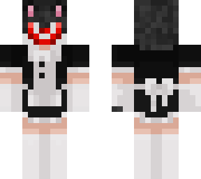 clown in a maid outift lmao