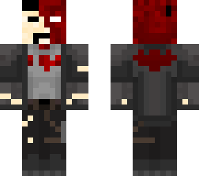 damaged red hood